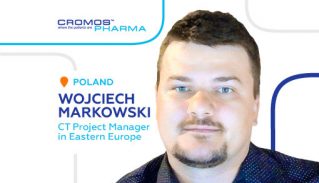 Wojciech Markowski, meet our new CT Project Manager in Eastern Europe, CT Project Manager in Poland, Cromos Pharma CT Project Manager