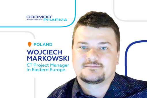 Wojciech Markowski, meet our new CT Project Manager in Eastern Europe, CT Project Manager in Poland, Cromos Pharma CT Project Manager