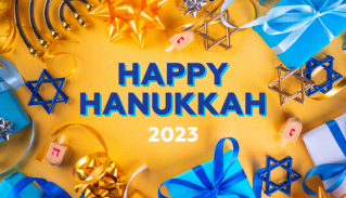 Happy Hanukkah 2023 from Cromos Pharma Team