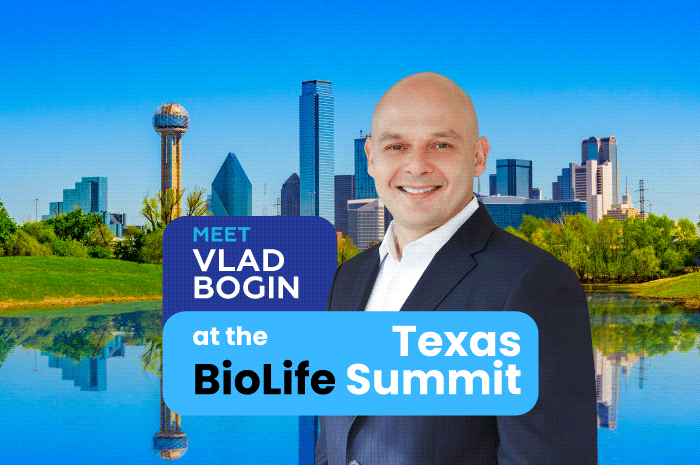 Meet Vlad Bogin at the Texas Biolife Summit 2024 | Cromos Pharma