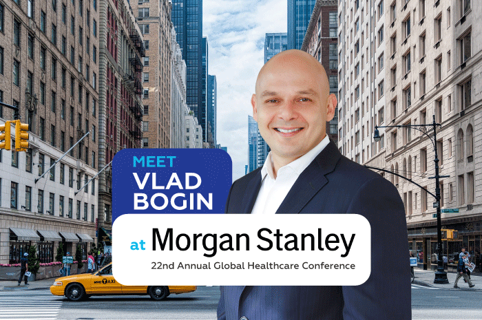 Maaet Vlad Bogin at Morgan Stanley 22nd Annual Global Healthcare Conference 2024 in New York | Cromos Pharma