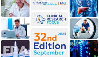 Clinical Research Focus 32nd edition | Cromos Pharma