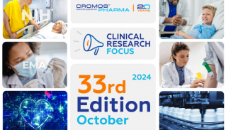 Clinical Research Focus 33rd edition | Cromos Pharma