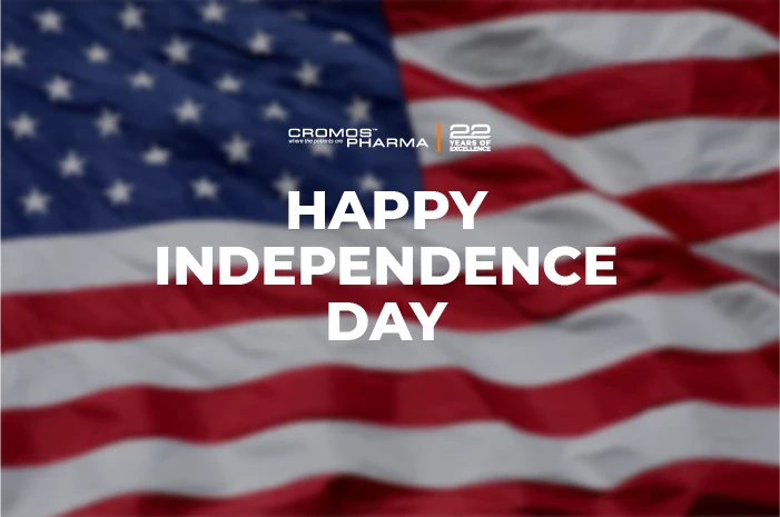 Happy Independece Day 2026 | Cromos Pharma